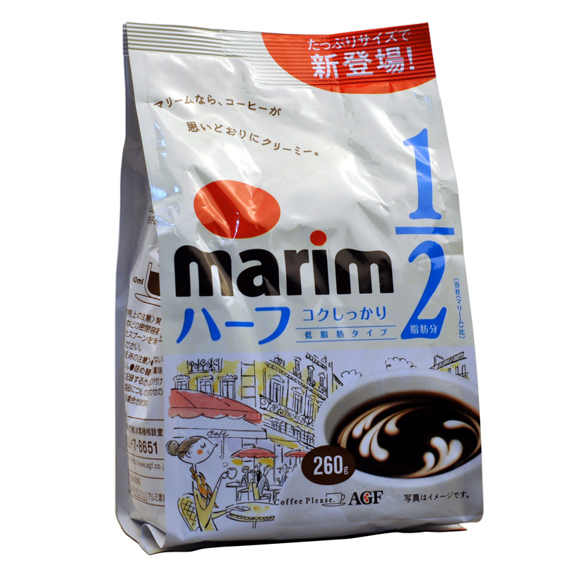 原产团Maxim马克西姆 AGF 低脂咖啡伴侣260g/袋 日本进口