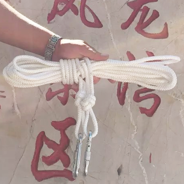 晾衣绳10米粗棉绳旅行晒衣绳晾被绳防风户外防滑毫米专用纯棉用品