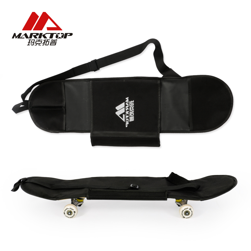 玛克拓普滑板包 袋子 单肩四轮滑板背包 双翘滑板多功能挎包