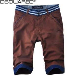 Dsquared2 2013夏季 男士韩版休闲短裤 男短裤休闲短裤 纯棉短裤