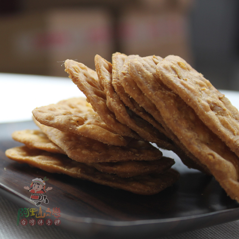 【汇聚台湾】台湾特产零食美食 香菇酥 香菇饼干香脆片可口薄饼咸