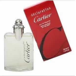 正品 Cartier卡地亚 Declaration宣言男士淡香水 50ML 持久