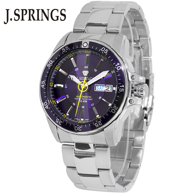 正品J.Springs手表原装进口腕表 精工 自动机械表男士手表 BEB082