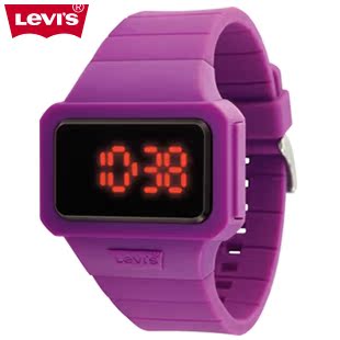 正品 Levis李维斯  复古数显电子 中性手表LTI0206