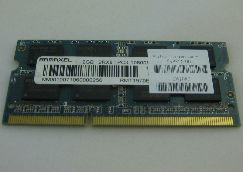 联想旗下Ramaxel记忆科技原装PC3-12800S DDR3 1600 4G笔记本内存