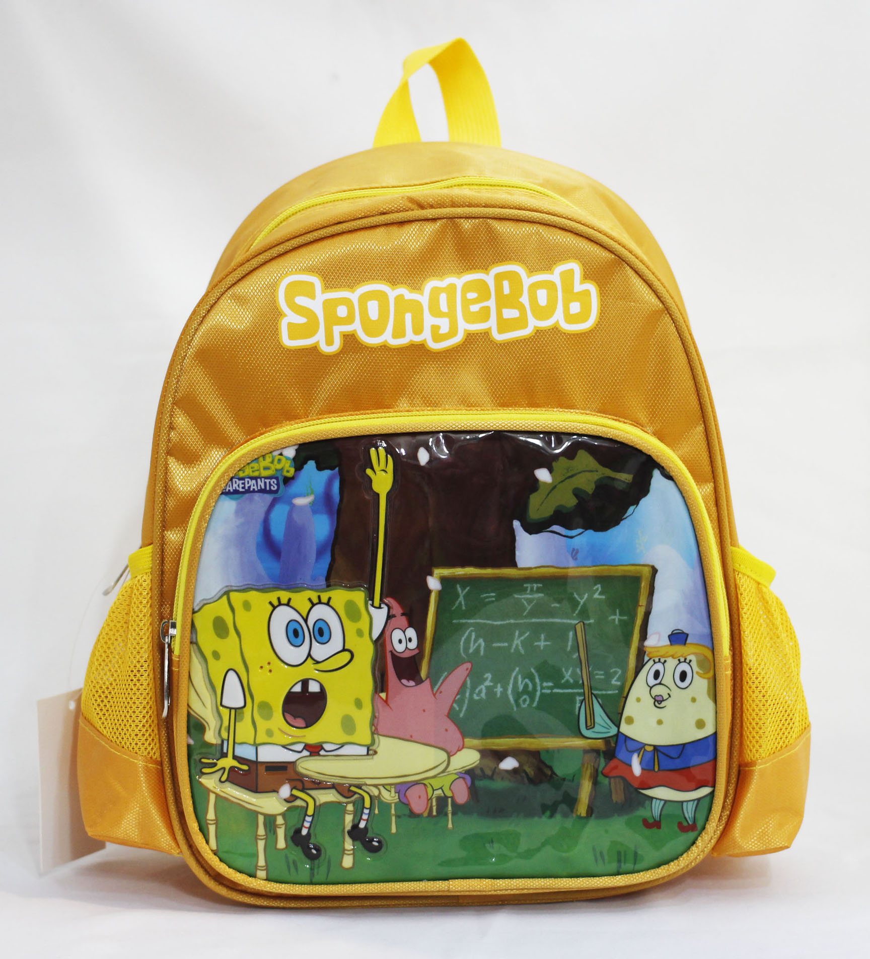 幼儿园书包儿童背包海绵宝宝卡通动漫spongebob可爱双肩小包黄色
