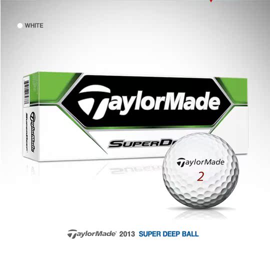正品Taylormade SuperDeep 2013年新款 高尔夫球
