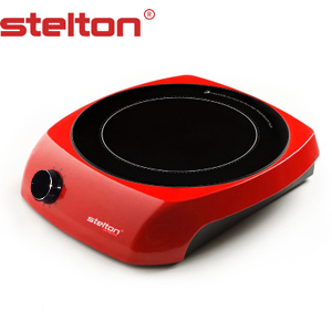 【天天特价】Stelton ST-2000DM迷你电陶炉小茶炉红色无辐射包邮