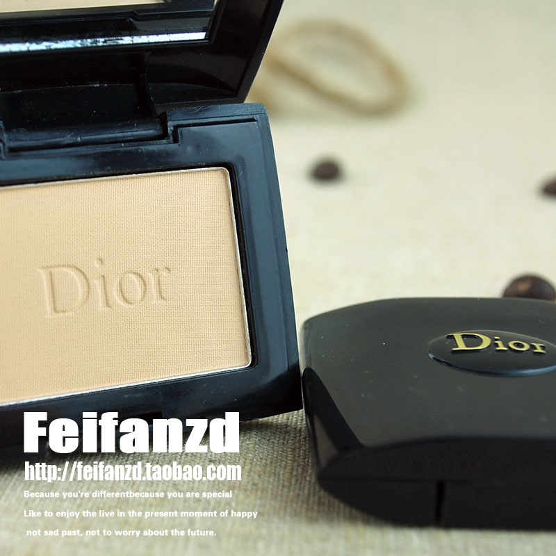Dior/迪奥 CD魅惑丝柔粉饼4G 专柜正品小样 保湿遮瑕控油 送粉扑