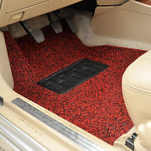 赤诚 汽车专用脚垫 丝圈脚垫PVC车用地毯 加厚喷丝脚垫 汽车用品