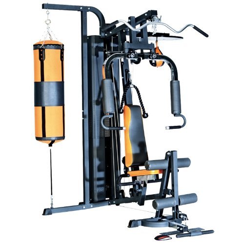 新款 正品康乐佳KLJ-3005B综合力量训练器 三人单轻商用健身器材