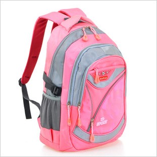 包邮特价女生 高中学生 书包 韩版休闲 粉红色米奇可爱 双肩 背包