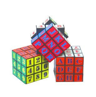数学魔方 字母魔方 卡通魔方 益智玩具 儿童算术好帮手 趣味玩具