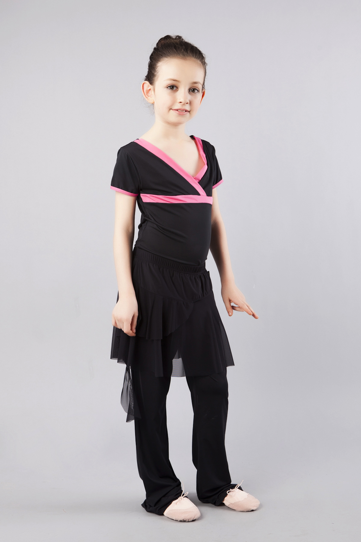 红舞鞋幼儿儿童拉丁舞套装拉丁舞蹈套装舞蹈服装舞蹈练习服可单买