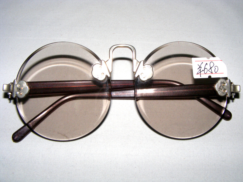 父母亲节礼物 复古天然水晶石头镜 茶色养目护目镜 太阳镜 包邮