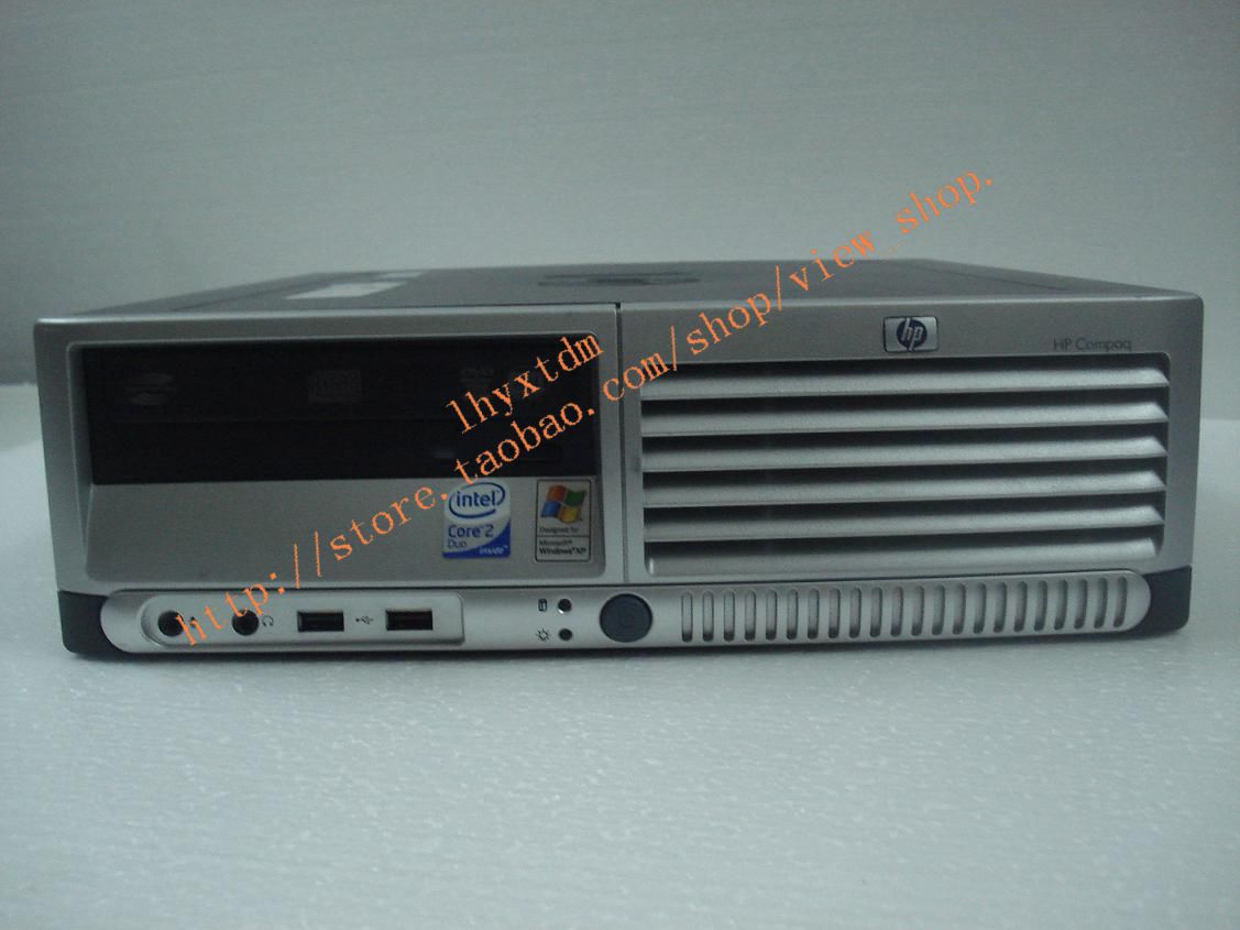 商用小主机惠普HP DC7700 Q965小主机-准系统/PCI-E槽带COMBO