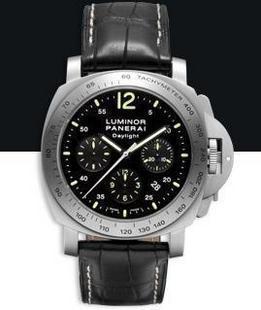 沛纳海手表 精钢, 黑色表盘, PAM 00250 BBS250