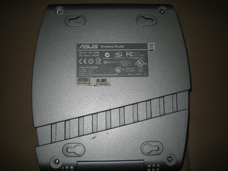 华硕ASUS WL-500GD无线3G路由 打印服务器 DD-WRT万能中继