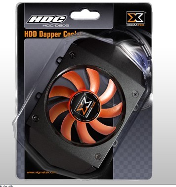 XIGMATEK HDC-D802 HDD 硬盘散热器 硬盘冷却器 散热风扇