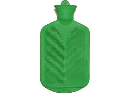 绿叶牌天然橡胶热水袋 传统安全可靠 大号