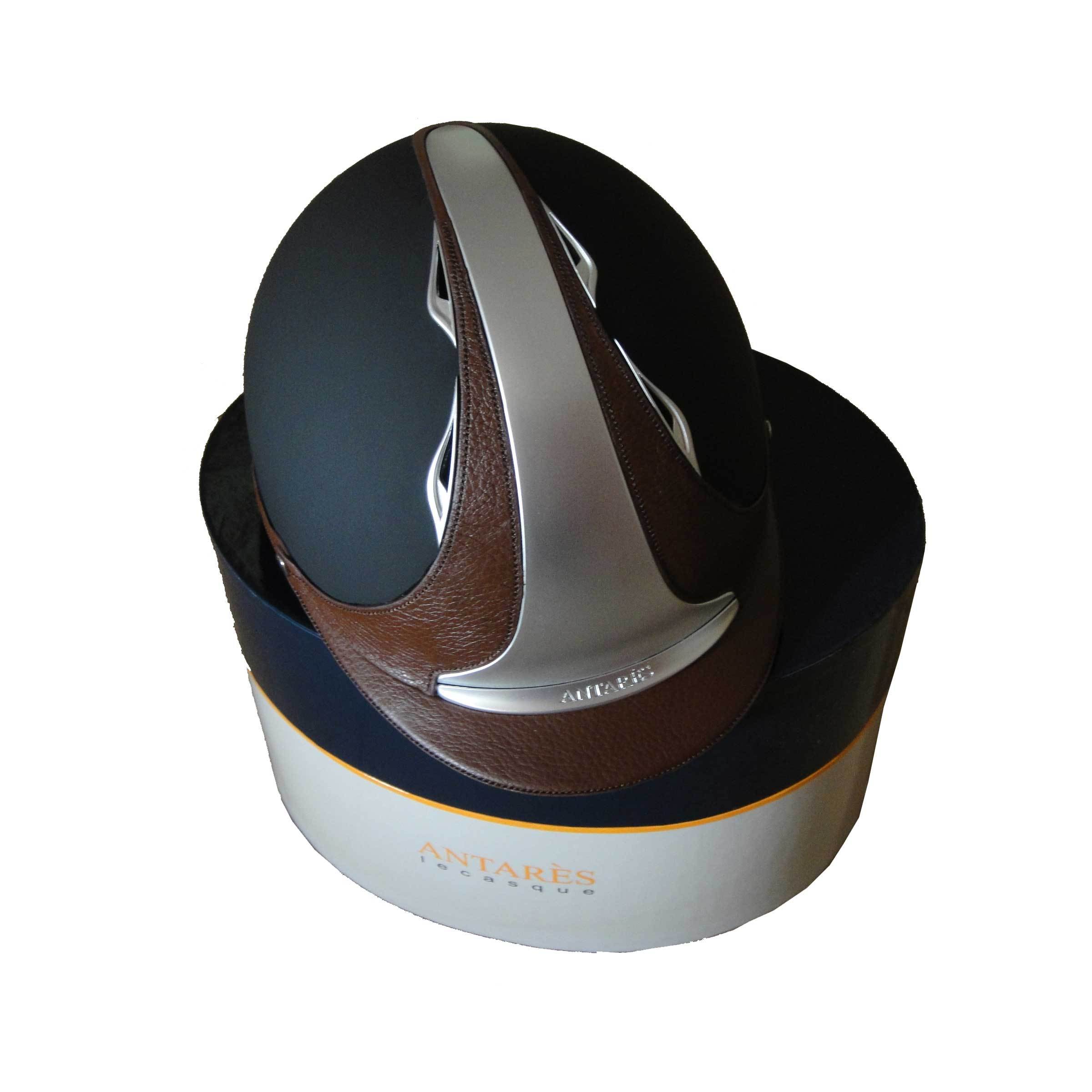 特价 正品法国ANTARES 马术头盔 马术品 马术用具 真皮