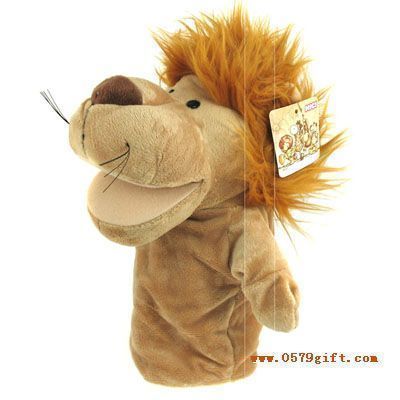 时光机非常可爱的 动物手偶玩具 狮子手偶