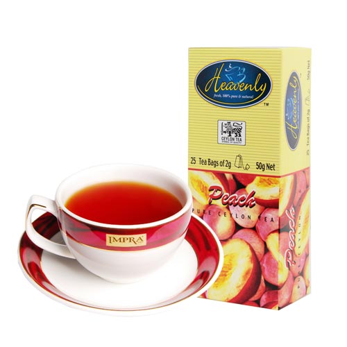 HEAVENLY哈文迪桃子味水果红茶 斯里兰卡原装袋泡茶