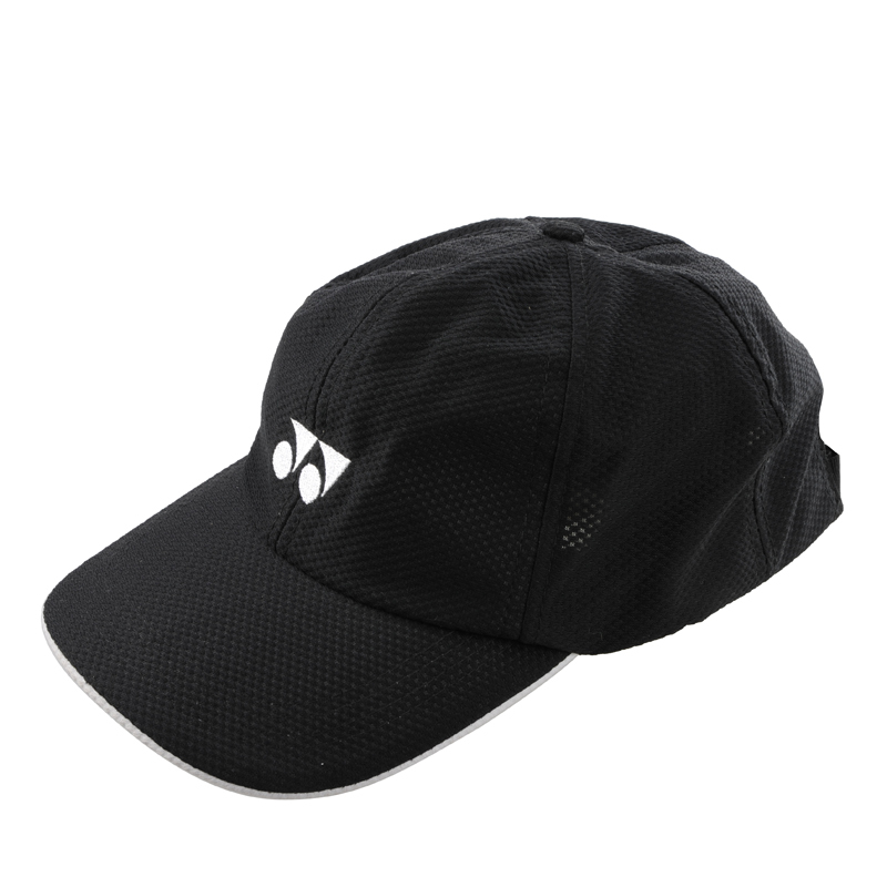 Yonex尤尼克斯 透气运动帽/网球帽/羽毛球帽(W-341)  黑/白