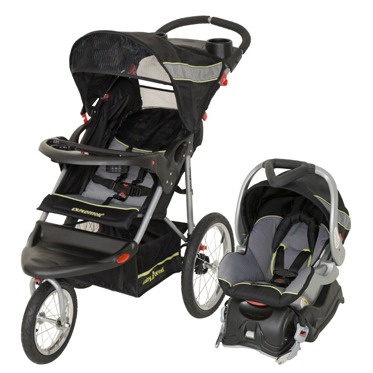 Babytrend婴儿车手推车慢跑车BB车折叠三轮车旅行系统#TJ94073
