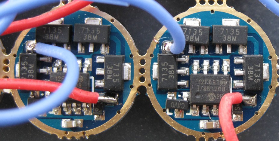 7135x4 led驱动电路 手电驱动电路 最大电流1.52A