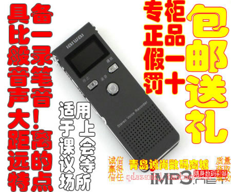 爱华D200 专业 微型小高清4G声控 电话 录音笔 专业 正品 秒杀中