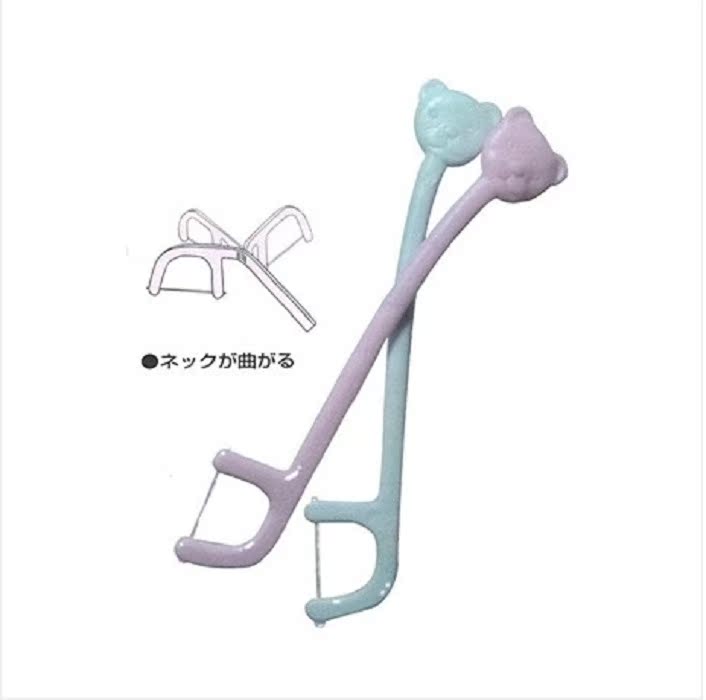 日本进口FLOSS乳牙防蛀牙清洁牙齿儿童专用牙线小孩牙清理牙缝