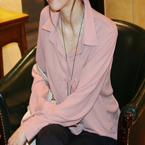 韩国原单 大码衬衫女中长款衬衫女式衬衫长袖 韩版衬衫 防晒衣