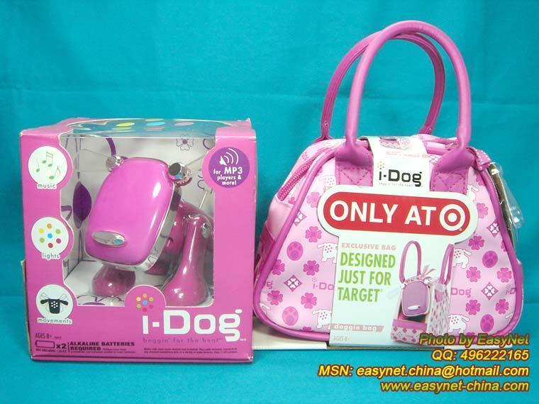 [HASBRO(孩之宝)] Pink I-DOG + bag (E-DOG)粉红音乐狗+MP3手袋