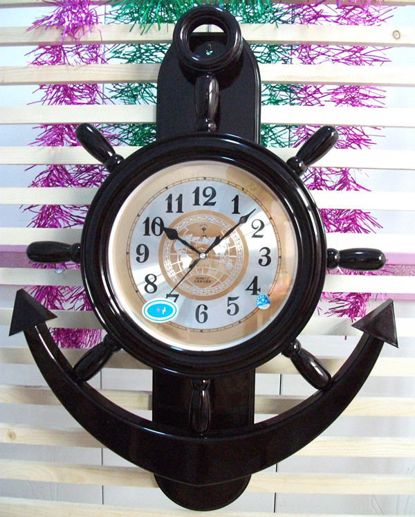 正品北极星舵手挂钟 创意艺术客厅电子钟摆 大号 升级版 特价包邮