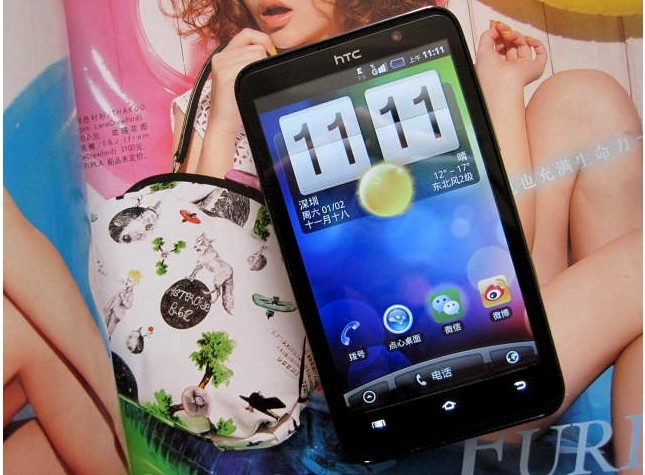 HTC inspire 4G LTE 4G 双核CPU智能手机4.3寸800万 安卓4.0