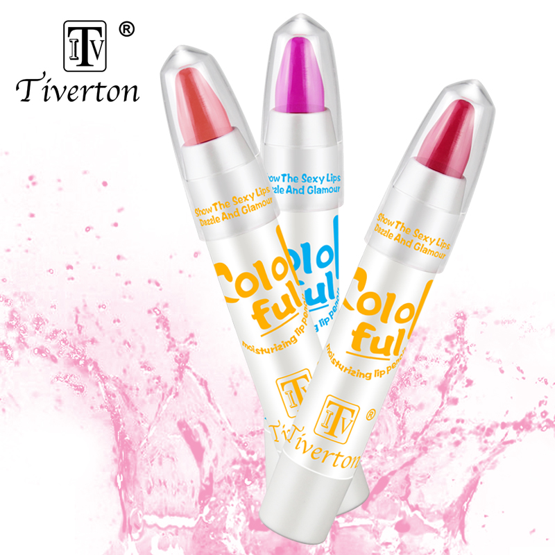 蒂芙顿 新品 绚彩滋润口红笔 12种唇色可选 滋润持久 携带方便
