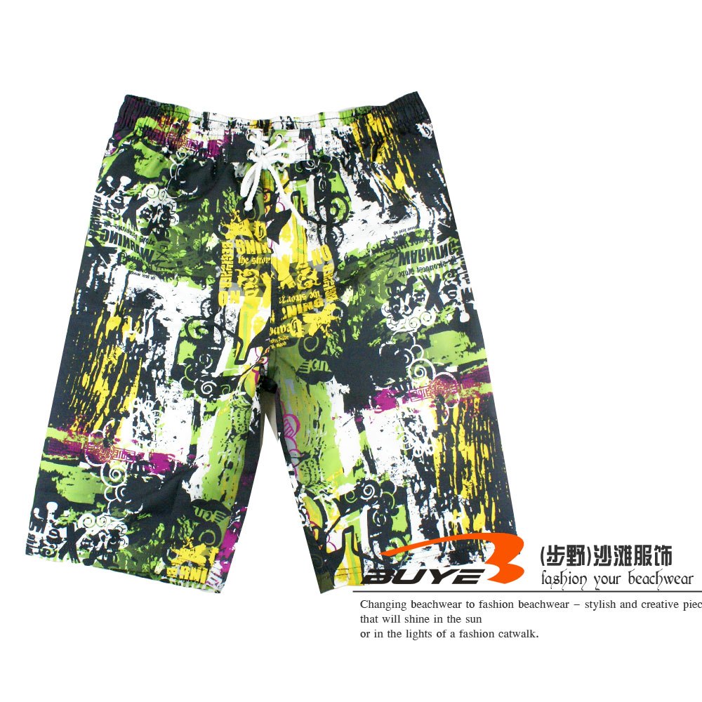 2011新款韩国设计 男士沙滩裤 速干面料 五分裤