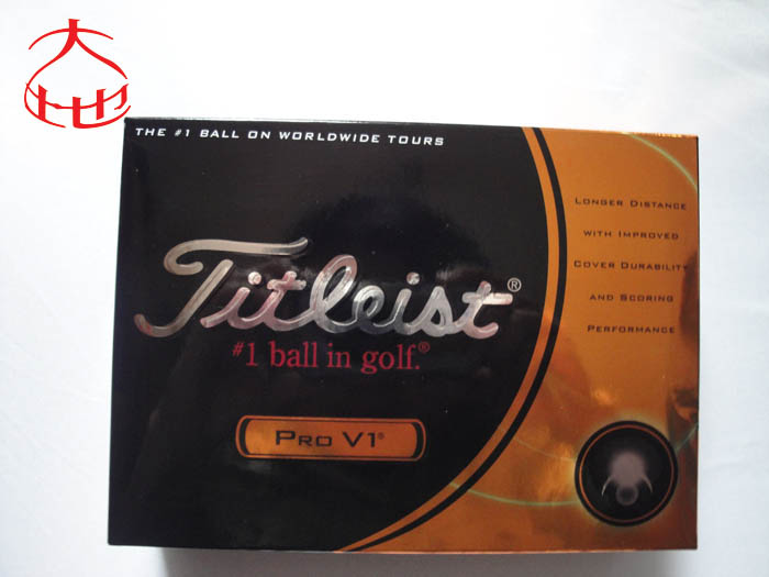 【超值特卖】09新款TITLEIST PRO V1X 高尔夫球 让利平价促销