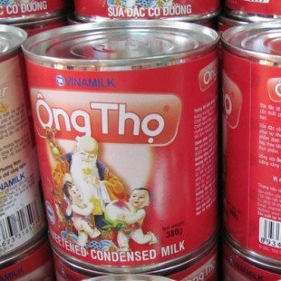 越南寿星公炼奶/炼乳 纯越南炼乳 380克/罐 VINAMILK Ong Tho红色