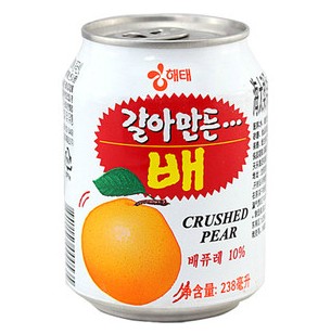韩国 海太梨肉果肉果汁 /238ML