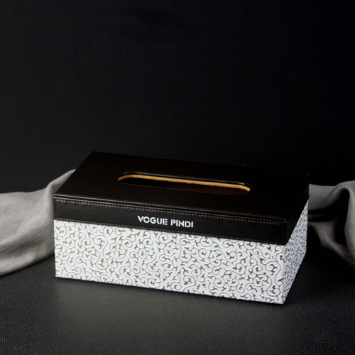 新款特价 欧式 皮革 金色镂皮纹 纸巾盒 抽纸盒