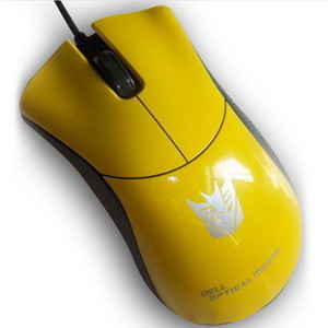 促销 戴尔游戏鼠标 DELL鼠标 变形金钢DELL大黄蜂蓝光USB鼠标