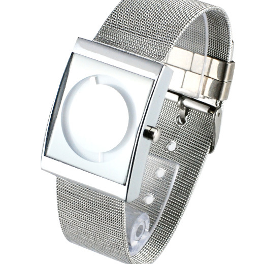 男士手表钢带方形石英表玻璃表面商务闲置表CL13韩版时装表时尚
