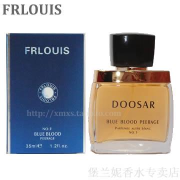 特价促销 法国 DOOSAR 香水 蓝血贵族  FRLOUIS  35ml 100%正品