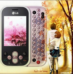 原装正品 LG KS360 女士手机全键盘音乐 QQ飞信照相 包邮 侧滑盖