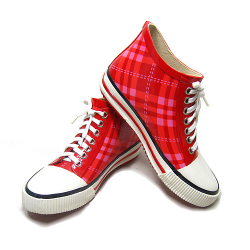 出口日本 运动轻巧款 雨鞋  全码绿红短帮雨鞋/雨靴/水鞋