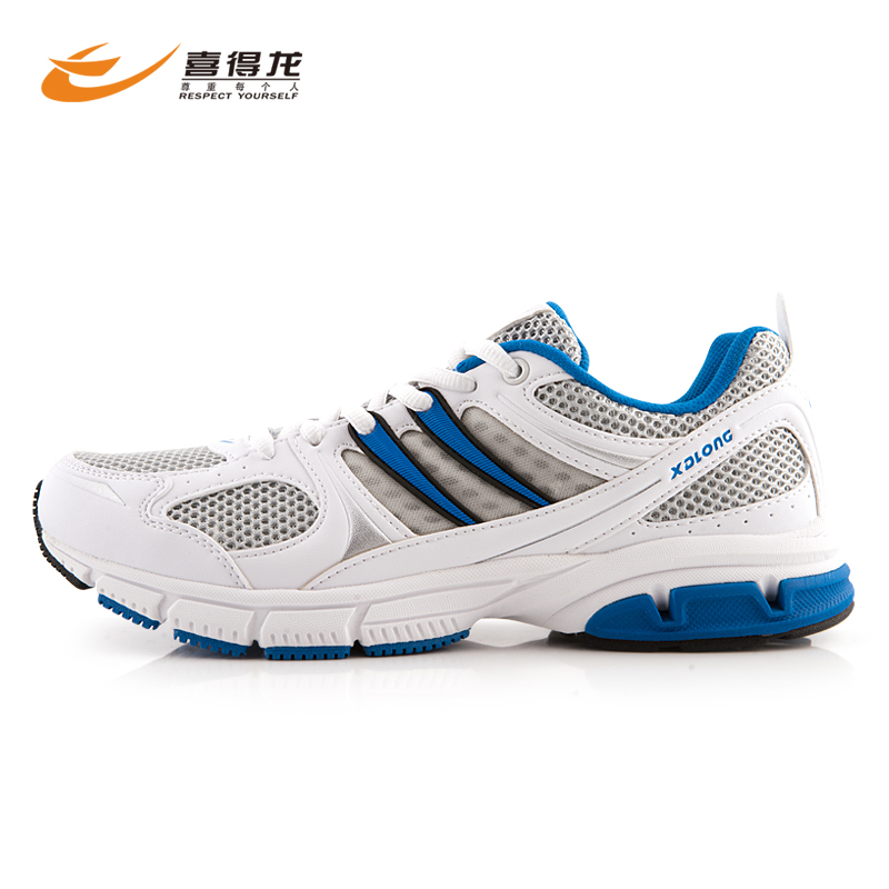 2012喜得龙新版透气网跑鞋男式正品 运动鞋XDLONG/喜得龙M02115.