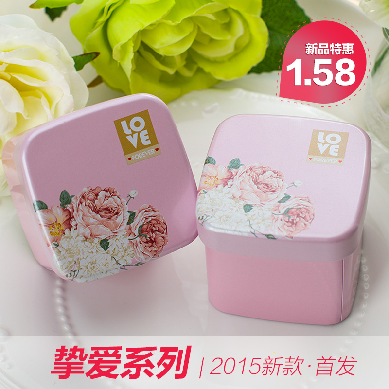 文弘 2015新款 创意喜糖盒子铁盒 结婚用品糖盒婚庆用品糖果方盒