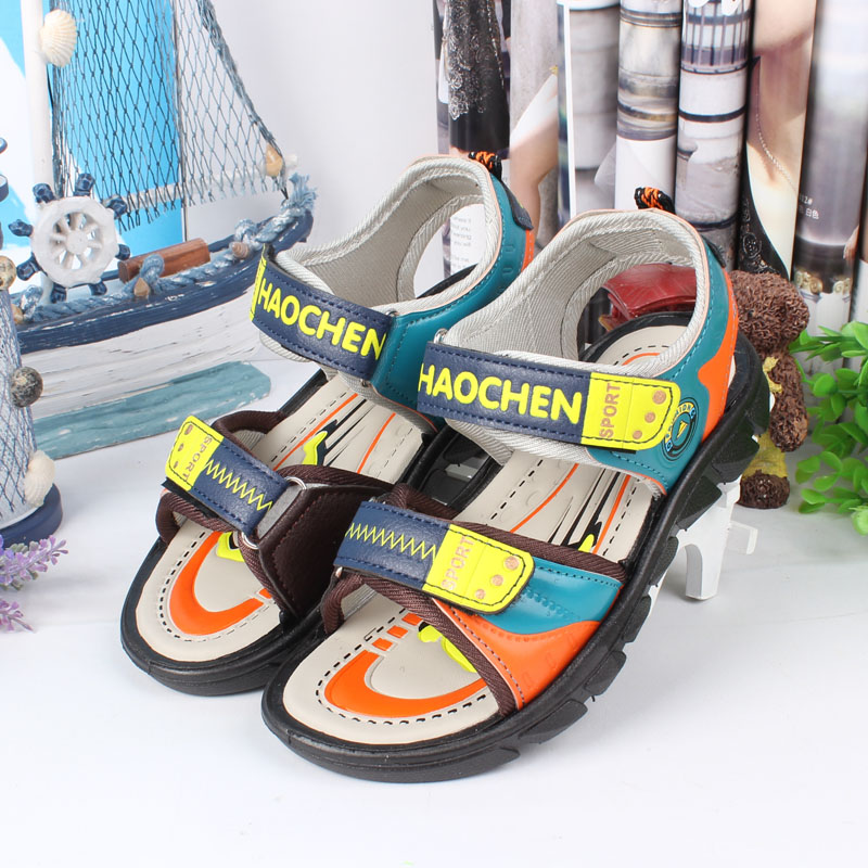 儿童凉鞋2015夏季新款儿童沙滩鞋 防滑耐磨大中童鞋韩版男童鞋潮